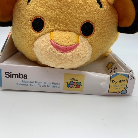 Disney Tsum Tsum The Lion King Musical Simba Stuffed Animal - Picture 4 of 7